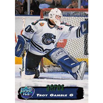 Řadové karty - Gamble Troy - 1995-96 Edge Ice No.133