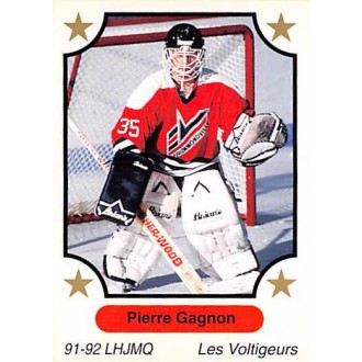 Řadové karty - Gagnon Pierre - 1991-92 7th Inning Sketch QMJHL No.292
