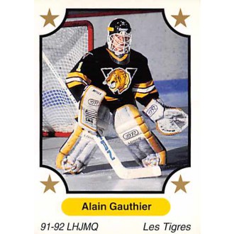 Řadové karty - Gauthier Alain - 1991-92 7th Inning Sketch QMJHL No.249