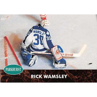 Řadové karty - Wamsley Rick - 1991-92 Parkhurst No.394