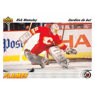 Řadové karty - Wamsley Rick - 1991-92 Upper Deck French No.130