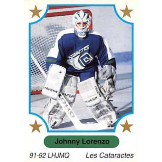 Řadové karty - Lorenzo Johnny - 1991-92 7th Inning Sketch QMJHL No.70