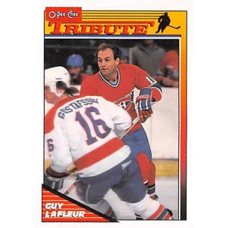 Řadové karty - Lafleur Guy - 1991-92 O-Pee-Chee No.1