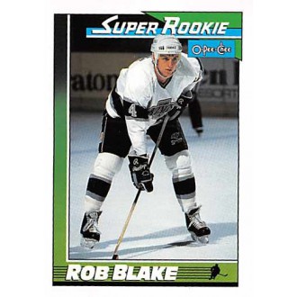 Řadové karty - Blake Rob - 1991-92 O-Pee-Chee No.6