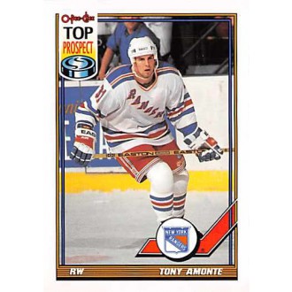 Řadové karty - Amonte Tony - 1991-92 O-Pee-Chee No.26