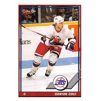 Řadové karty - Cole Danton - 1991-92 O-Pee-Chee No.27