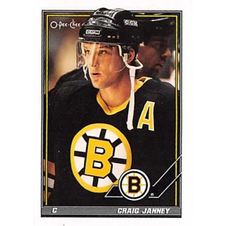 Řadové karty - Janney Craig - 1991-92 O-Pee-Chee No.41