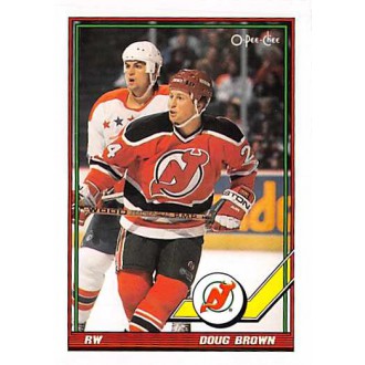 Řadové karty - Brown Doug - 1991-92 O-Pee-Chee No.42