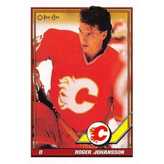Řadové karty - Johansson Roger - 1991-92 O-Pee-Chee No.53