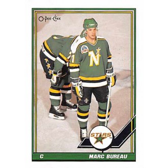 Řadové karty - Bureau Marc - 1991-92 O-Pee-Chee No.93