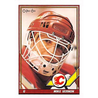 Řadové karty - Vernon Mike - 1991-92 O-Pee-Chee No.107