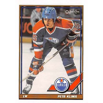 Řadové karty - Klíma Petr - 1991-92 O-Pee-Chee No.193