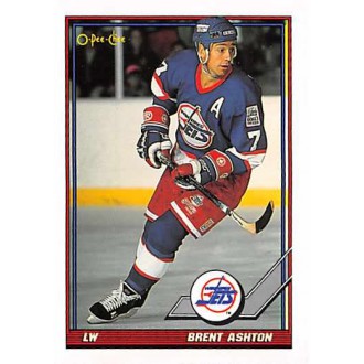 Řadové karty - Ashton Brent - 1991-92 O-Pee-Chee No.240
