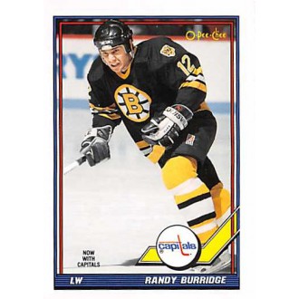 Řadové karty - Burridge Randy - 1991-92 O-Pee-Chee No.358
