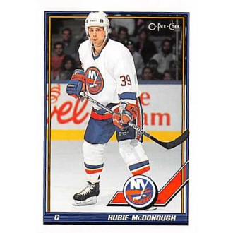 Řadové karty - McDonough Hubie - 1991-92 O-Pee-Chee No.389