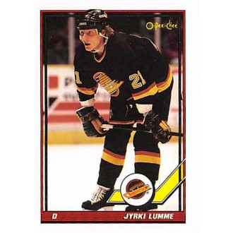 Řadové karty - Lumme Jyrki - 1991-92 O-Pee-Chee No.419