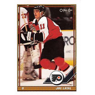 Řadové karty - Látal Jiří - 1991-92 O-Pee-Chee No.444