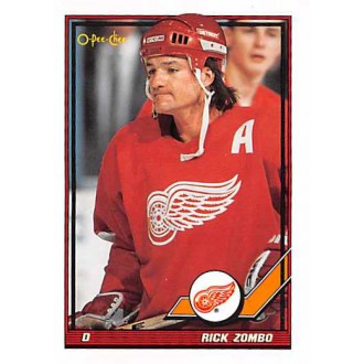 Řadové karty - Zombo Rick - 1991-92 O-Pee-Chee No.454