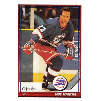 Řadové karty - Mantha Moe - 1991-92 O-Pee-Chee No.477