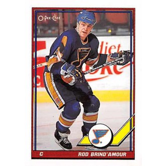 Řadové karty - Brind´Amour Rod - 1991-92 O-Pee-Chee No.490