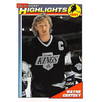 Řadové karty - Gretzky Wayne - 1991-92 O-Pee-Chee No.524