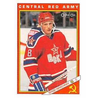 Insertní karty - Nemchinov Sergei - 1991-92 O-Pee-Chee Sharks and Russians Inserts No.24R