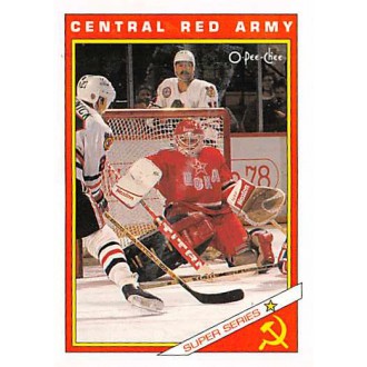 Insertní karty - Central Red Army Team - 1991-92 O-Pee-Chee Sharks and Russians Inserts No.29R