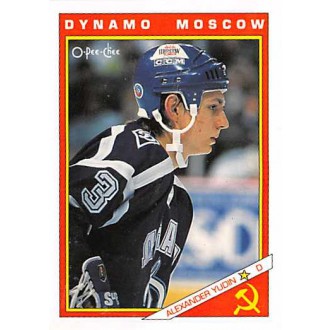 Insertní karty - Yudin Alexander - 1991-92 O-Pee-Chee Sharks and Russians Inserts No.47R