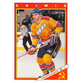 Insertní karty - Kurashov Konstantin - 1991-92 O-Pee-Chee Sharks and Russians Inserts No.52R