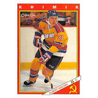 Insertní karty - Malgin Albert - 1991-92 O-Pee-Chee Sharks and Russians Inserts No.54R