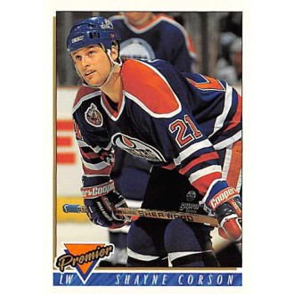 Řadové karty - Corson Shayne - 1993-94 Topps Premier No.38