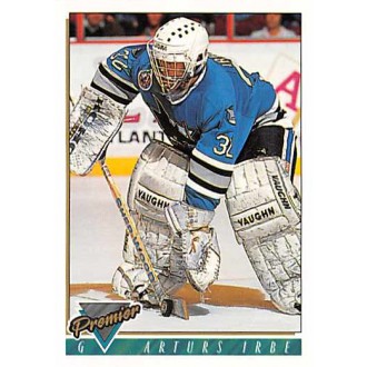 Řadové karty - Irbe Arturs - 1993-94 Topps Premier No.110