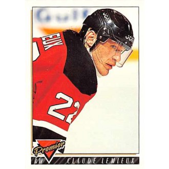 Řadové karty - Lemieux Claude - 1993-94 Topps Premier No.134