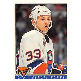 Řadové karty - Hogue Benoit - 1993-94 Topps Premier No.140