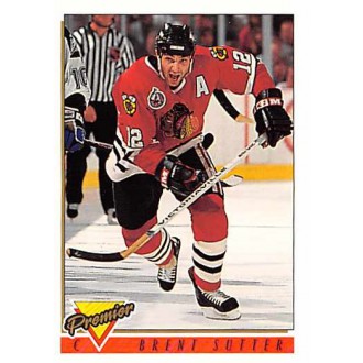 Řadové karty - Sutter Brent - 1993-94 Topps Premier No.147