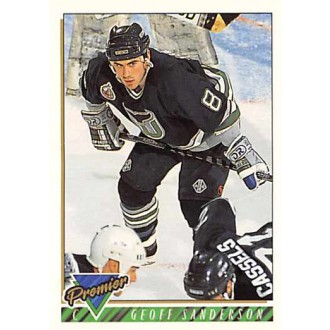 Řadové karty - Sanderson Geoff - 1993-94 Topps Premier No.156