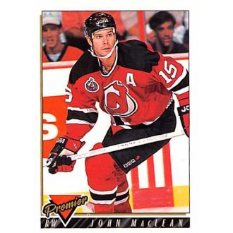 Řadové karty - MacLean John - 1993-94 Topps Premier No.193