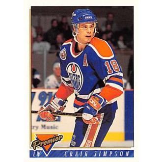 Řadové karty - Simpson Craig - 1993-94 Topps Premier No.231