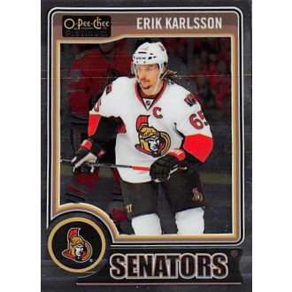 Řadové karty - Karlsson Erik - 2014-15 O-Pee-Chee Platinum No.11