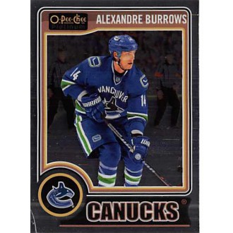 Řadové karty - Burrows Alexandre - 2014-15 O-Pee-Chee Platinum No.146