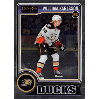 Řadové karty - Karlsson William - 2014-15 O-Pee-Chee Platinum No.200