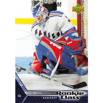 Řadové karty - Lundqvist Henrik - 2005-06 Rookie Class No.3