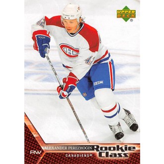 Řadové karty - Perezhogin Alexander - 2005-06 Rookie Class No.33