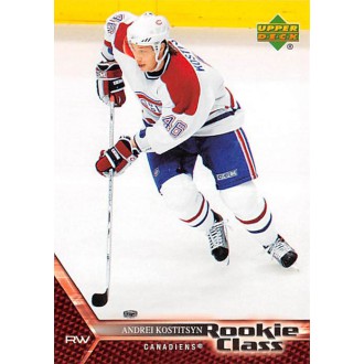 Řadové karty - Kostitsyn Andrei - 2005-06 Rookie Class No.48