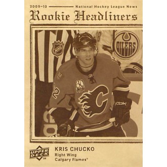 Insertní karty - Chucko Kris - 2009-10 Upper Deck Rookie Headliners No.RH2