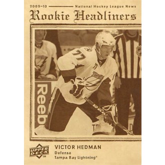 Insertní karty - Hedman Victor - 2009-10 Upper Deck Rookie Headliners No.RH29