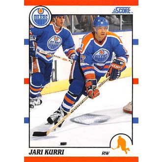 Řadové karty - Kurri Jari - 1990-91 Score American No.158