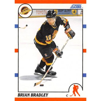 Řadové karty - Bradley Brian - 1990-91 Score American No.198