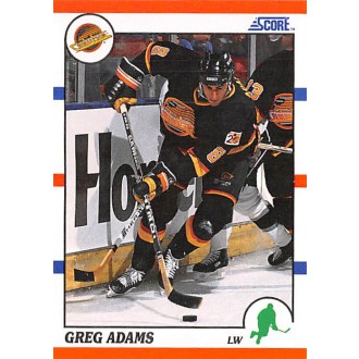 Řadové karty - Adams Greg - 1990-91 Score American No.240