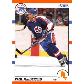 Řadové karty - MacDermid Paul - 1990-91 Score American No.296